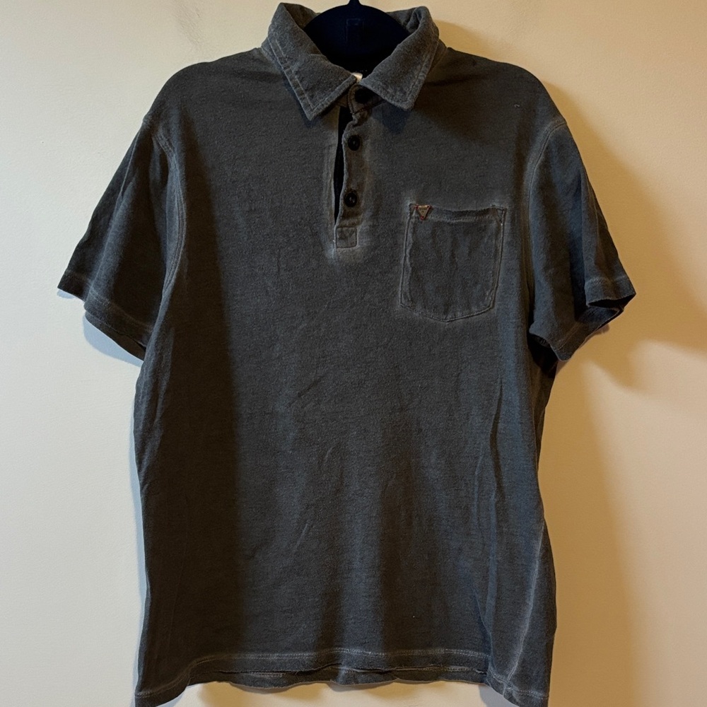 Guess Charcoal Polo Shirt